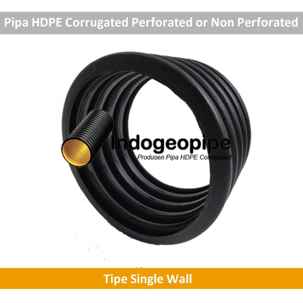 Pipa HDPE Corrugated – Indogeopipe